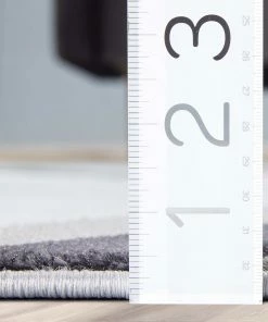 Well Woven Nora Blush Pink Modern Geometric Stripes 3D Textured Rug