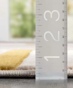 Well Woven Fiona Gold Modern Geometric Lines 3D Textured Rug 20 Well Woven Fiona Gold Modern Geometric Lines 3D Textured Rug