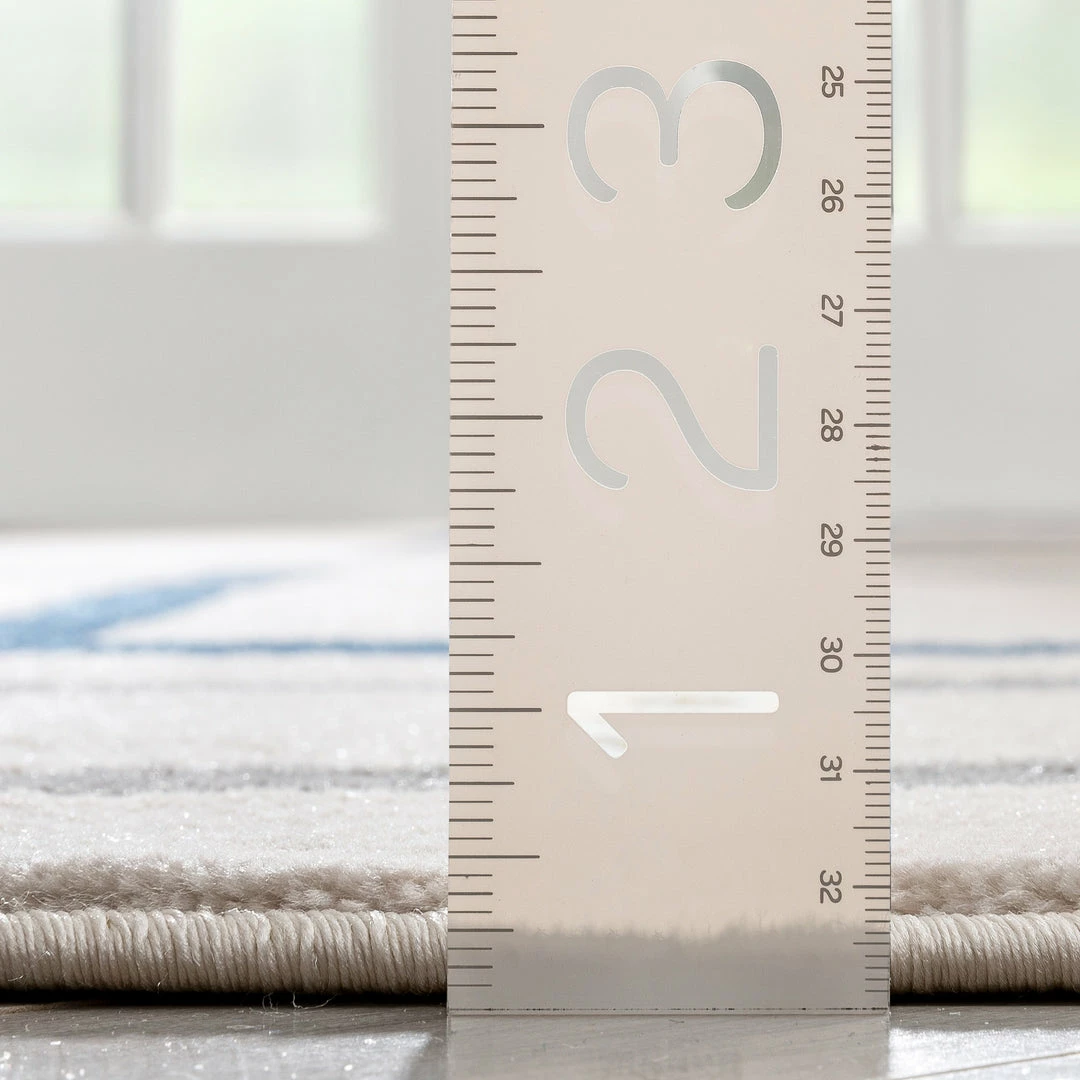 Well Woven Fiona Blue Modern Geometric Lines 3D Textured Rug 4 Well Woven Fiona Blue Modern Geometric Lines 3D Textured Rug