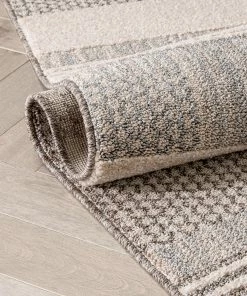 Well Woven Global Briar Tribal Geometric Abstract Beige Looped Pile Rug 17 Well Woven Global Briar Tribal Geometric Abstract Beige Looped Pile Rug