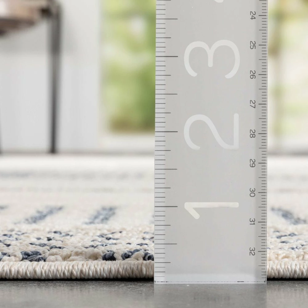 Well Woven Briar Tribal Geometric Abstract Light Blue Looped Pile Rug Global 8 Well Woven Briar Tribal Geometric Abstract Light Blue Looped Pile Rug Global