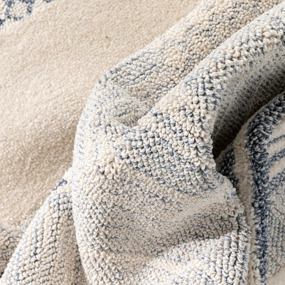 Well Woven Briar Tribal Geometric Abstract Light Blue Looped Pile Rug Global 3 Well Woven Briar Tribal Geometric Abstract Light Blue Looped Pile Rug Global