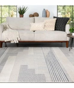 Well Woven Briar Tribal Geometric Abstract Light Blue Looped Pile Rug Global 17 Well Woven Briar Tribal Geometric Abstract Light Blue Looped Pile Rug Global