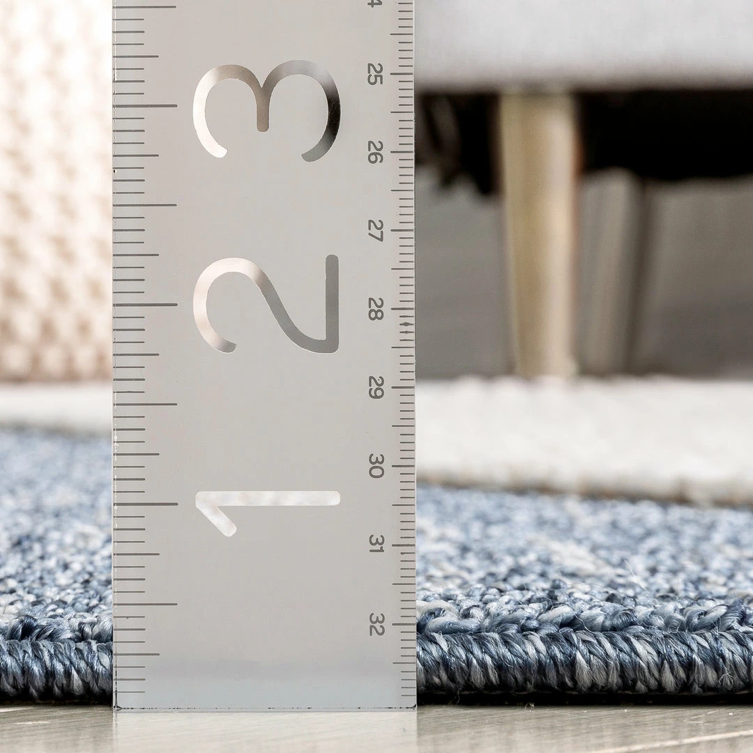 Well Woven Evie Tribal Diamond Medallion Pattern Blue Looped Pile Rug Global 8 Well Woven Evie Tribal Diamond Medallion Pattern Blue Looped Pile Rug Global