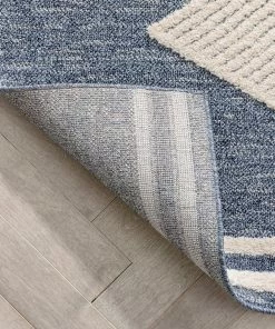 Well Woven Evie Tribal Diamond Medallion Pattern Blue Looped Pile Rug Global 15 Well Woven Evie Tribal Diamond Medallion Pattern Blue Looped Pile Rug Global