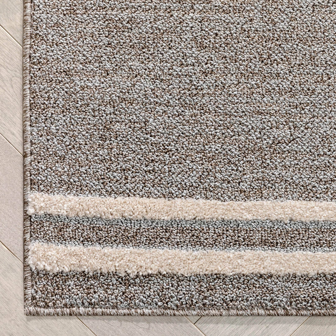 Well Woven Evie Tribal Diamond Medallion Pattern Taupe Looped Pile Rug Global 5 Well Woven Evie Tribal Diamond Medallion Pattern Taupe Looped Pile Rug Global