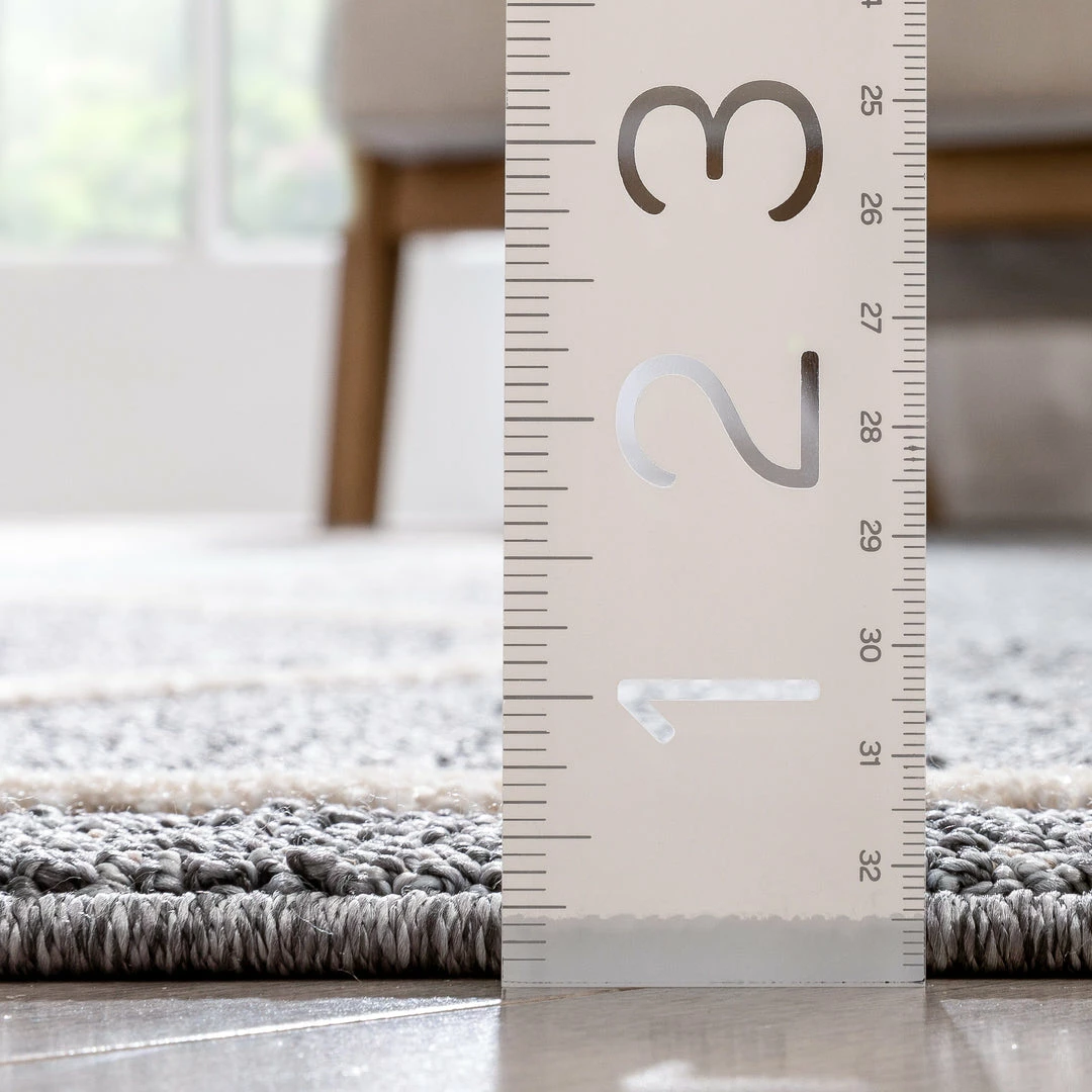 Well Woven Cora Moroccan Lattice Trellis Grey Looped Pile Rug Global 8 Well Woven Cora Moroccan Lattice Trellis Grey Looped Pile Rug Global