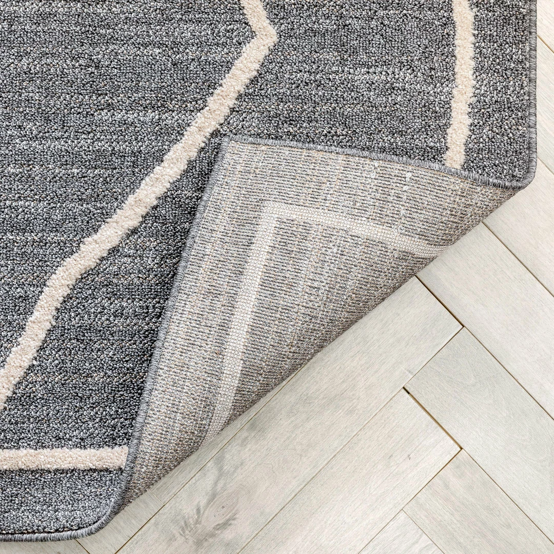 Well Woven Cora Moroccan Lattice Trellis Grey Looped Pile Rug Global 4 Well Woven Cora Moroccan Lattice Trellis Grey Looped Pile Rug Global