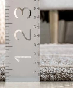 Well Woven Cora Moroccan Lattice Trellis Taupe Looped Pile Rug Global