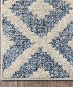 Well Woven Global Custom Size Runner Ailey Moroccan Lattice Trellis Blue Choose Your Width X Choose Your Length Hallway Runner Rug 11 Well Woven Global Custom Size Runner Ailey Moroccan Lattice Trellis Blue Choose Your Width X Choose Your Length Hallway Runner Rug