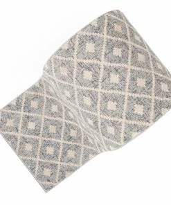 Well Woven Custom Size Runner Ailey Moroccan Lattice Trellis Grey Choose Your Width X Choose Your Length Hallway Runner Rug