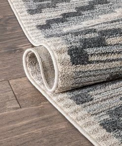 Well Woven Global Salena Southwestern Medallion Pattern Ivory Looped Pile Rug 17 Well Woven Global Salena Southwestern Medallion Pattern Ivory Looped Pile Rug