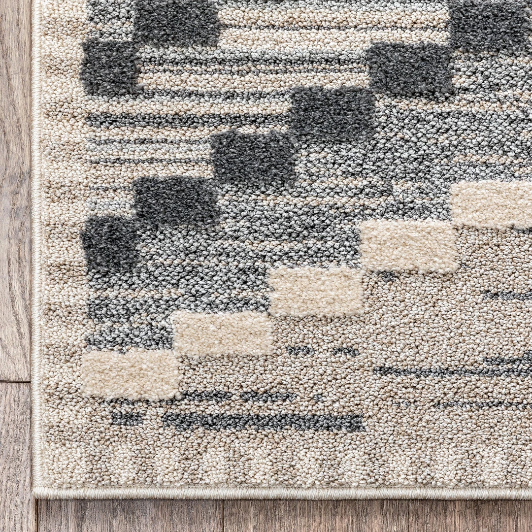 Well Woven Global Salena Southwestern Medallion Pattern Ivory Looped Pile Rug 5 Well Woven Global Salena Southwestern Medallion Pattern Ivory Looped Pile Rug