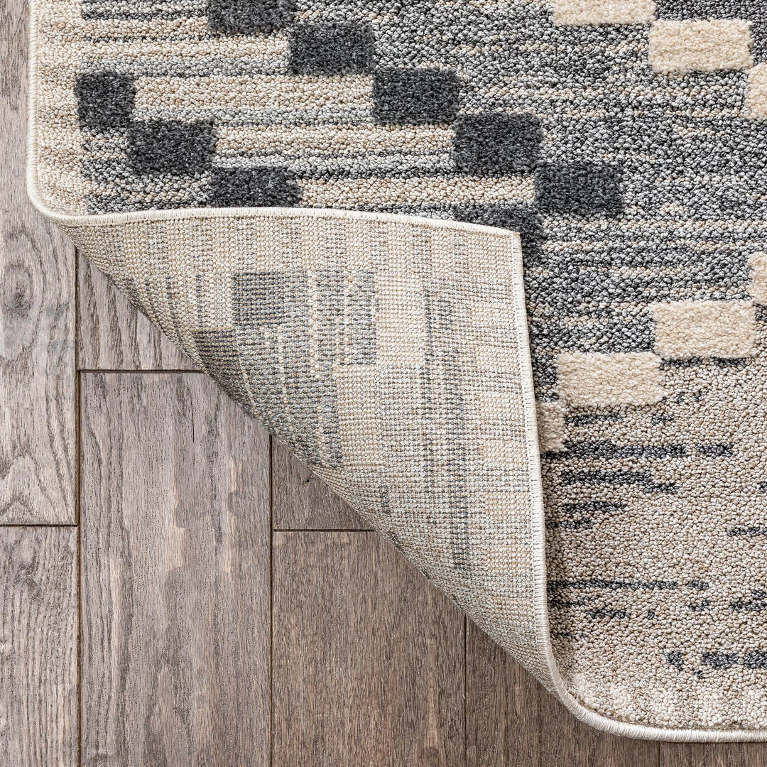 Well Woven Global Salena Southwestern Medallion Pattern Ivory Looped Pile Rug 4 Well Woven Global Salena Southwestern Medallion Pattern Ivory Looped Pile Rug