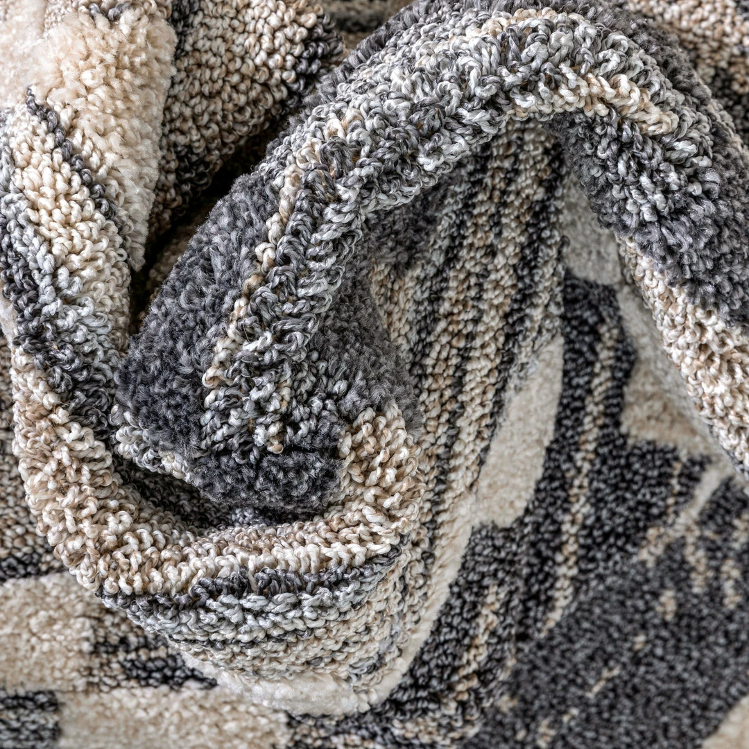 Well Woven Global Salena Southwestern Medallion Pattern Ivory Looped Pile Rug 3 Well Woven Global Salena Southwestern Medallion Pattern Ivory Looped Pile Rug