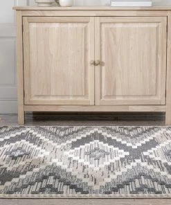 Well Woven Global Salena Southwestern Medallion Pattern Ivory Looped Pile Rug 14 Well Woven Global Salena Southwestern Medallion Pattern Ivory Looped Pile Rug