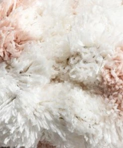 Well Woven Hearts Modern Heart Pattern Ivory Pink Thick & Ultra Soft Kids Rug