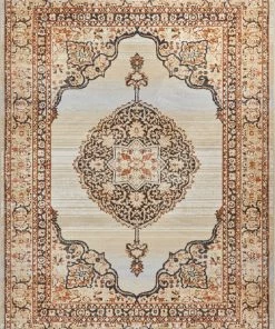 Well Woven Kashmir Red Traditional Rug 7'10" X 10'6" Vintage