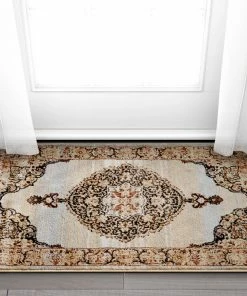 Well Woven Kashmir Red Traditional Rug 7'10