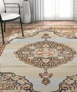 Well Woven Kashmir Red Traditional Rug 7'10" X 10'6" Vintage