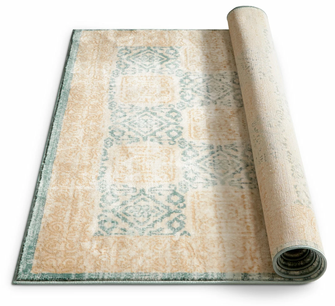 Well Woven Pompey Blue Distressed Modern Rug 7'10" X 10'6" Global 6 Well Woven Pompey Blue Distressed Modern Rug 7'10" X 10'6" Global