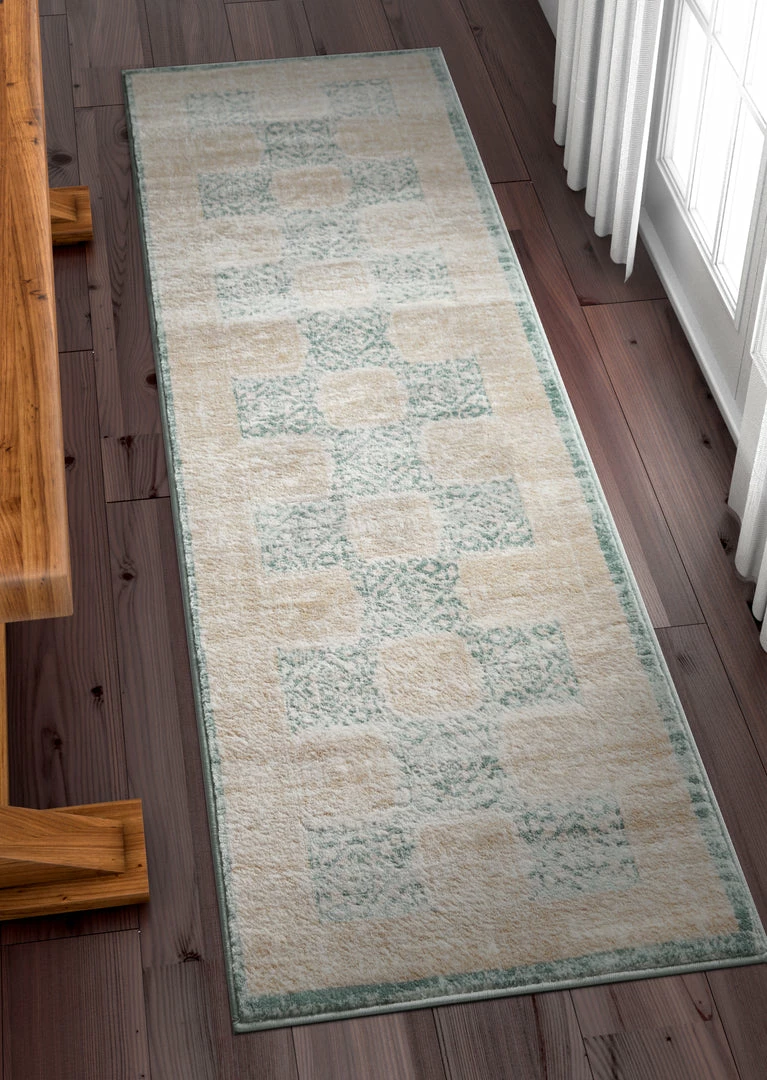 Well Woven Pompey Blue Distressed Modern Rug 7'10" X 10'6" Global 4 Well Woven Pompey Blue Distressed Modern Rug 7'10" X 10'6" Global