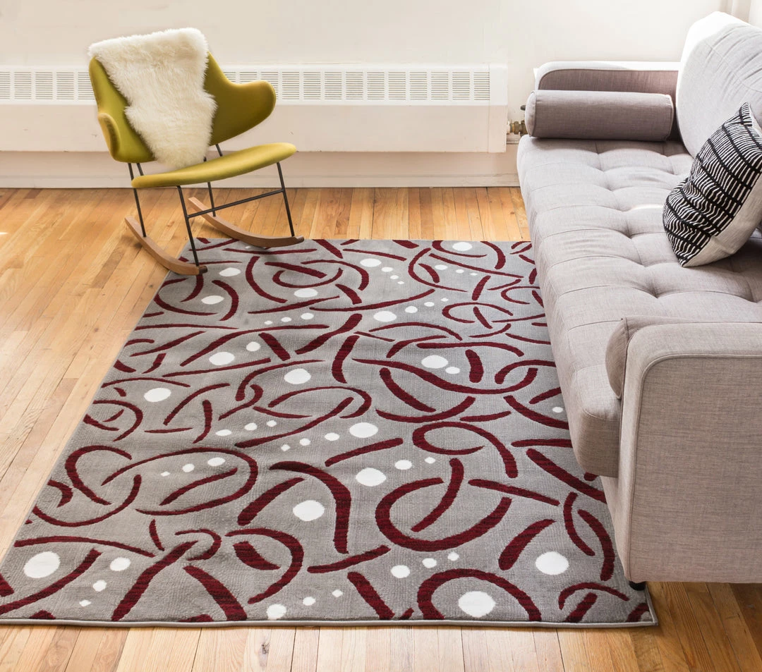 Well Woven Paramount Red Modern 9'3" X 12'6" Rug 4 Well Woven Paramount Red Modern 9'3" X 12'6" Rug