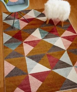 Well Woven Lexington Multi Modern Geometric Rug