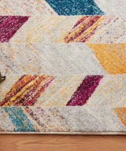 Well Woven Penny Multi Modern Chevron Rug 20'' X 31'' Tribal