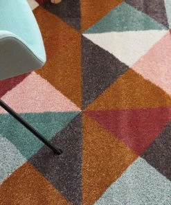 Well Woven Lexington Multi Modern Geometric Rug