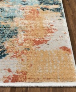 Well Woven Vintage Vento Bohemian Modern Abstract Distressed Multi Rug