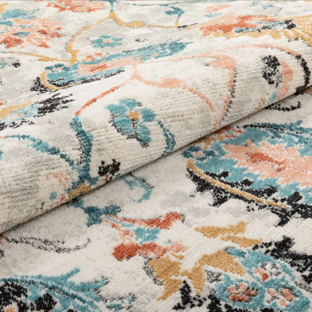 Well Woven Ivy Bohemian Vintage Oriental Botanical Beige Rug 7 Well Woven Ivy Bohemian Vintage Oriental Botanical Beige Rug