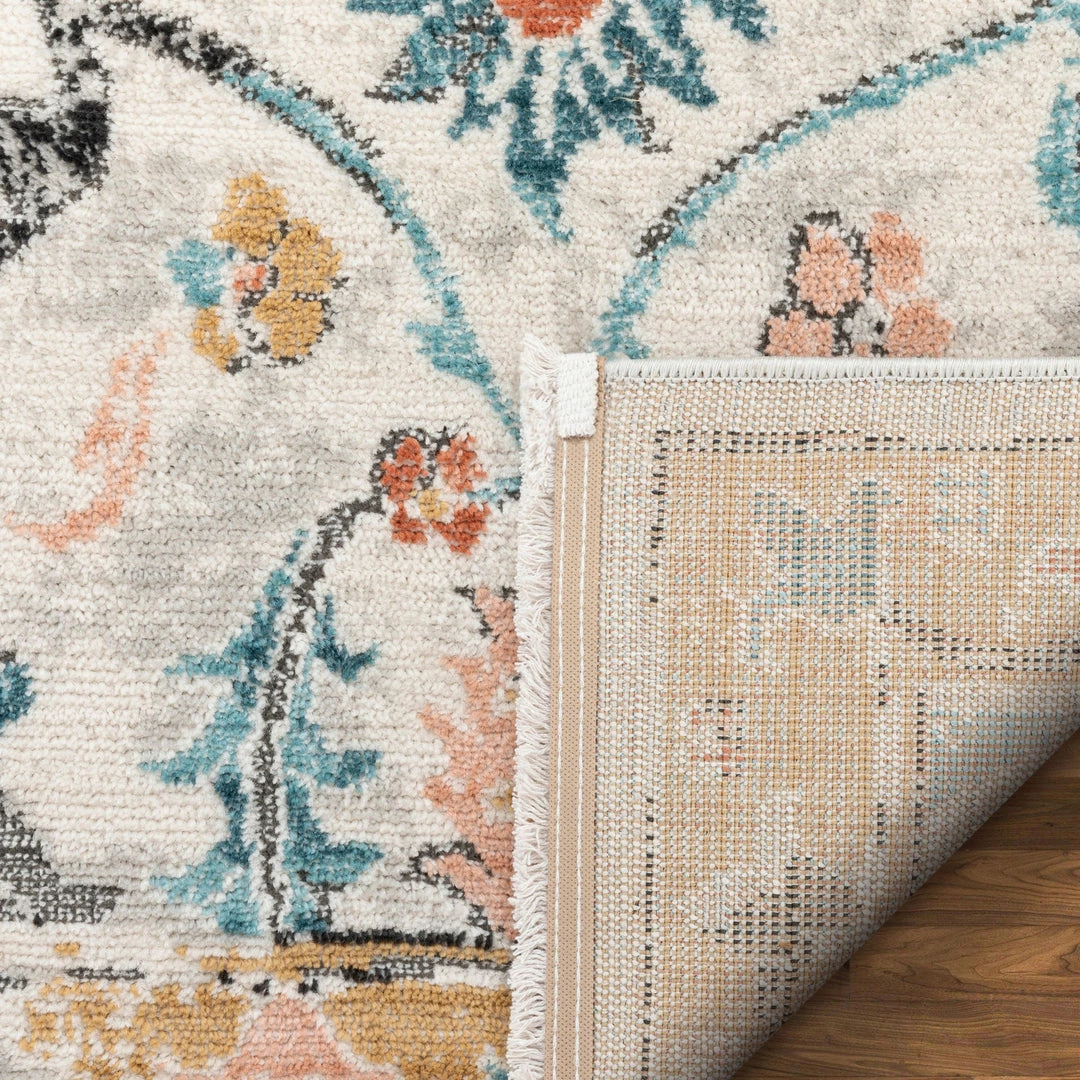 Well Woven Ivy Bohemian Vintage Oriental Botanical Beige Rug 3 Well Woven Ivy Bohemian Vintage Oriental Botanical Beige Rug