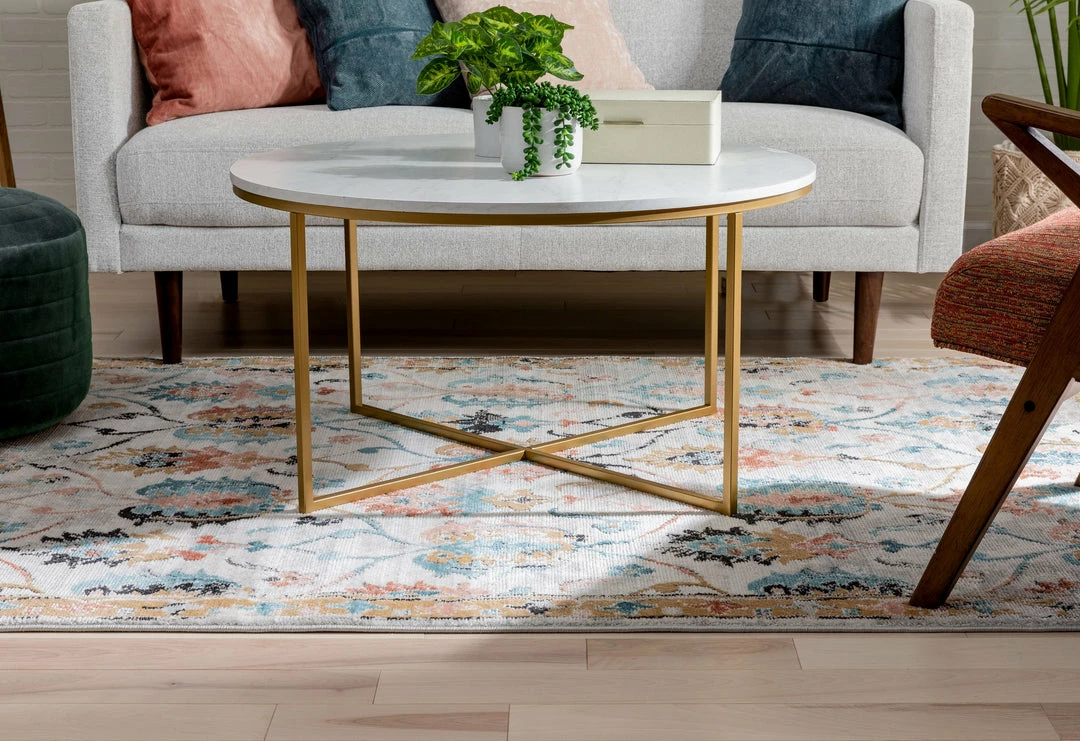 Well Woven Ivy Bohemian Vintage Oriental Botanical Beige Rug 11 Well Woven Ivy Bohemian Vintage Oriental Botanical Beige Rug