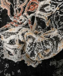 Well Woven Maura Bohemian Vintage Medallion Oriental Black Rug