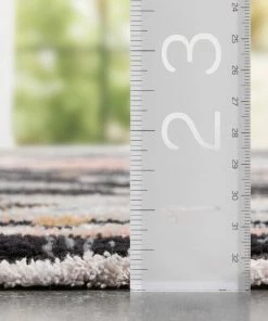 Well Woven Global Julita Vintage Bohemian Aztec Tribal Black Rug