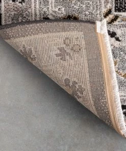 Well Woven Global Julita Vintage Bohemian Aztec Tribal Black Rug