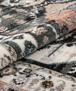 Well Woven Global Julita Vintage Bohemian Aztec Tribal Black Rug