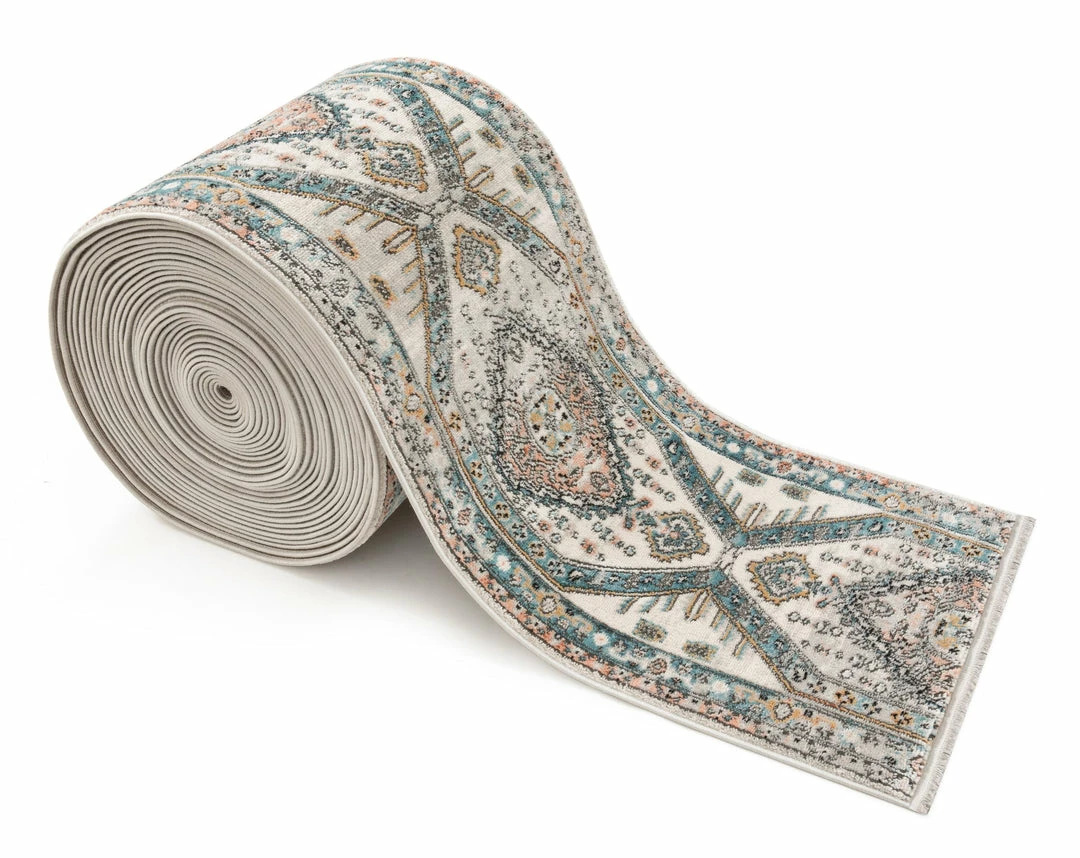 Well Woven Vintage Julita Custom Size Runner Medallion Oriental Blue Choose Your Width X Choose Your Length Hallway Runner Rug 7 Well Woven Vintage Julita Custom Size Runner Medallion Oriental Blue Choose Your Width X Choose Your Length Hallway Runner Rug