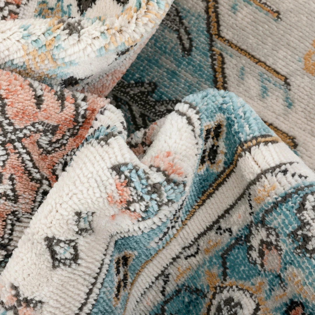 Well Woven Jane Vintage Bohemian Aztec Tribal Blue Rug Global 4 Well Woven Jane Vintage Bohemian Aztec Tribal Blue Rug Global