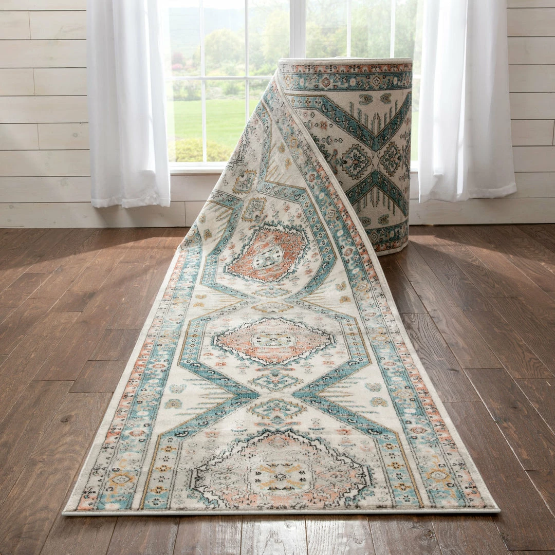 Well Woven Vintage Julita Custom Size Runner Medallion Oriental Blue Choose Your Width X Choose Your Length Hallway Runner Rug 1 Well Woven Vintage Julita Custom Size Runner Medallion Oriental Blue Choose Your Width X Choose Your Length Hallway Runner Rug