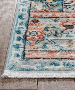 Well Woven Manor Vintage Bohemian Medallion Oriental Blue Rug 14 Well Woven Manor Vintage Bohemian Medallion Oriental Blue Rug