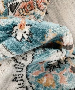 Well Woven Manor Vintage Bohemian Medallion Oriental Blue Rug 18 Well Woven Manor Vintage Bohemian Medallion Oriental Blue Rug