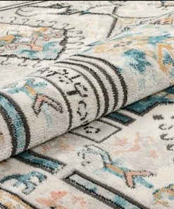 Well Woven Valeria Bohemian Vintage Oriental Botanical Blue Rug