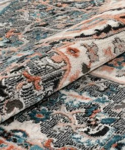 Well Woven Minos Vintage Bohemian Oriental Floral Black Rug