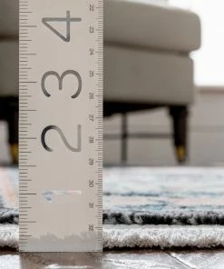 Well Woven Minos Vintage Bohemian Oriental Floral Black Rug