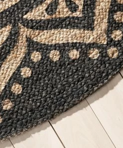 Well Woven Kiera Bohemian Tribal Hand-Braided Jute Black Natural Rug Jute + Natural 26 Well Woven Kiera Bohemian Tribal Hand-Braided Jute Black Natural Rug Jute + Natural