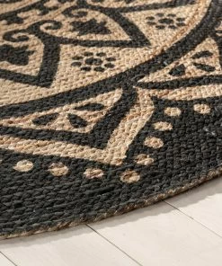 Well Woven Kiera Bohemian Tribal Hand-Braided Jute Black Natural Rug Jute + Natural 31 Well Woven Kiera Bohemian Tribal Hand-Braided Jute Black Natural Rug Jute + Natural