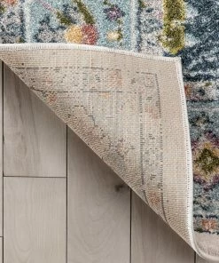 Well Woven Maude Vintage Medallion Oriental Blue Blush Rug Global 17 Well Woven Maude Vintage Medallion Oriental Blue Blush Rug Global