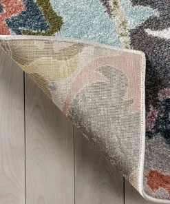 Well Woven Posy Vintage Floral Blue Blush Rug Global 19 Well Woven Posy Vintage Floral Blue Blush Rug Global